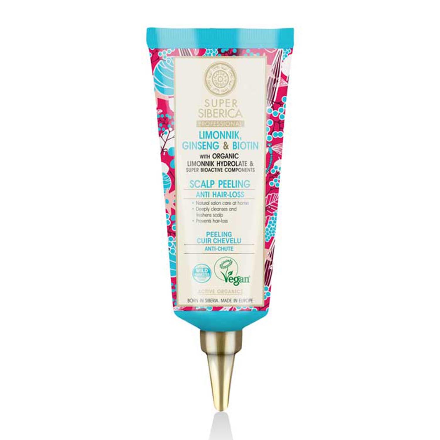 Natura Siberica Schizandra Ginseng Y Biotina Exfoliante Capilar 400Ml